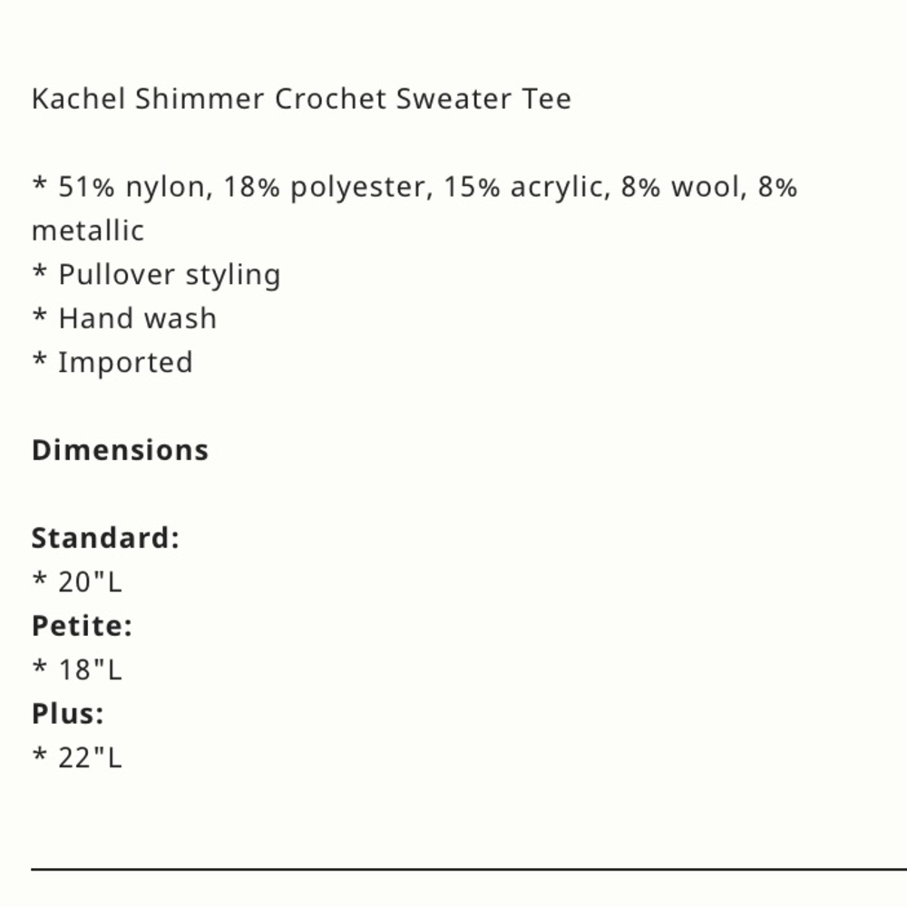NWT Anthropologie Kachel Simmer Crochet Sweater in Ivory - Picture 10 of 10